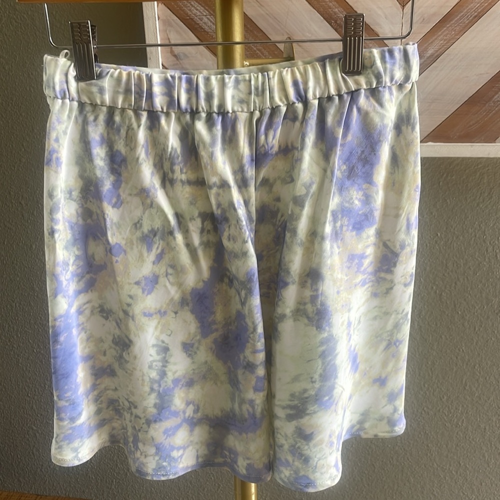 Zara skirt purple & yellow size xs - Picture 3 of 5